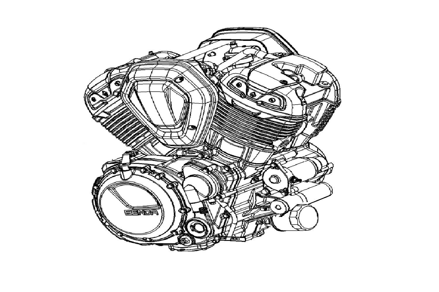 1 - Vue Moteur complet                                                                                                          