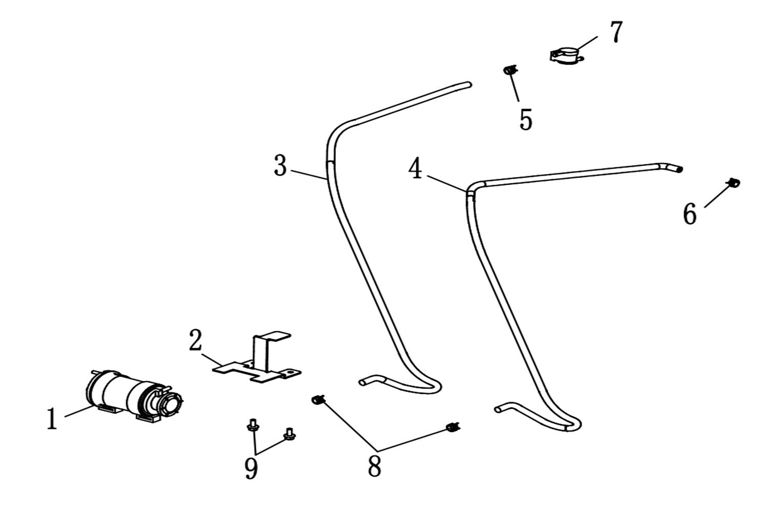 27 - VUE SYSTEME DE RECYCLAGE DE CARBURANT                                                                                      